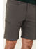 Image #2 - ATG by Wrangler Men's All-Terrain Asymmetrical Cargo Shorts - Big, Grey, hi-res