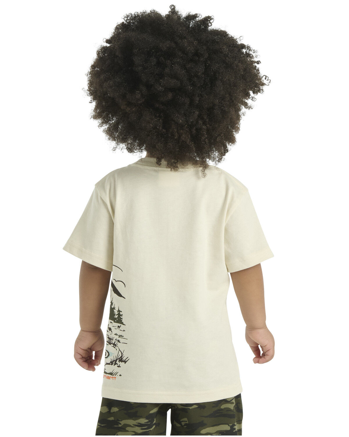 Image #2 - Carhartt Toddler Boys' Scenic Short Sleeve Graphic T-Shirt, Cream, hi-res