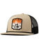 Image #1 - Ariat Men's Desert Scene Patch Ball Cap, Black/tan, hi-res
