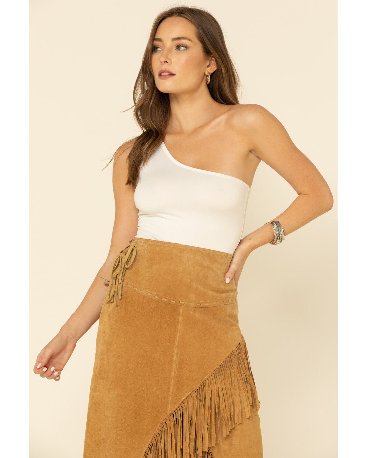 fringe skirt very