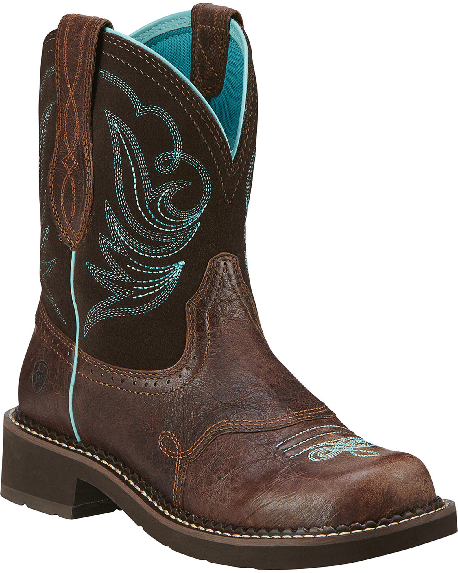 Ariat round toe womens boots deals