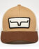 Image #3 - Kimes Ranch Men's The Cutter Logo Patch Mesh Back Trucker Cap, Brown, hi-res