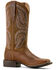 Image #1 - Ariat Women's Cattle Caite Western Boots - Broad Square Toe, Brown, hi-res