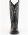 Ferrini Men's Lizard Western Boots - Square Toe, Black, hi-res