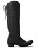 Image #2 - Lane Women's Olivia Jane Knee High Corset Western Boots - Snip Toe, Black, hi-res