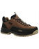 Image #1 - Rocky Men's Mountain Stalker Pro Waterproof Lace-Up Hiking Work Oxford Shoes - Round Toe , Black/brown, hi-res