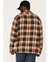 Image #4 - Levi's Men's Medina Worker Large Plaid Print Long Sleeve Button-Down Shirt, Brown, hi-res