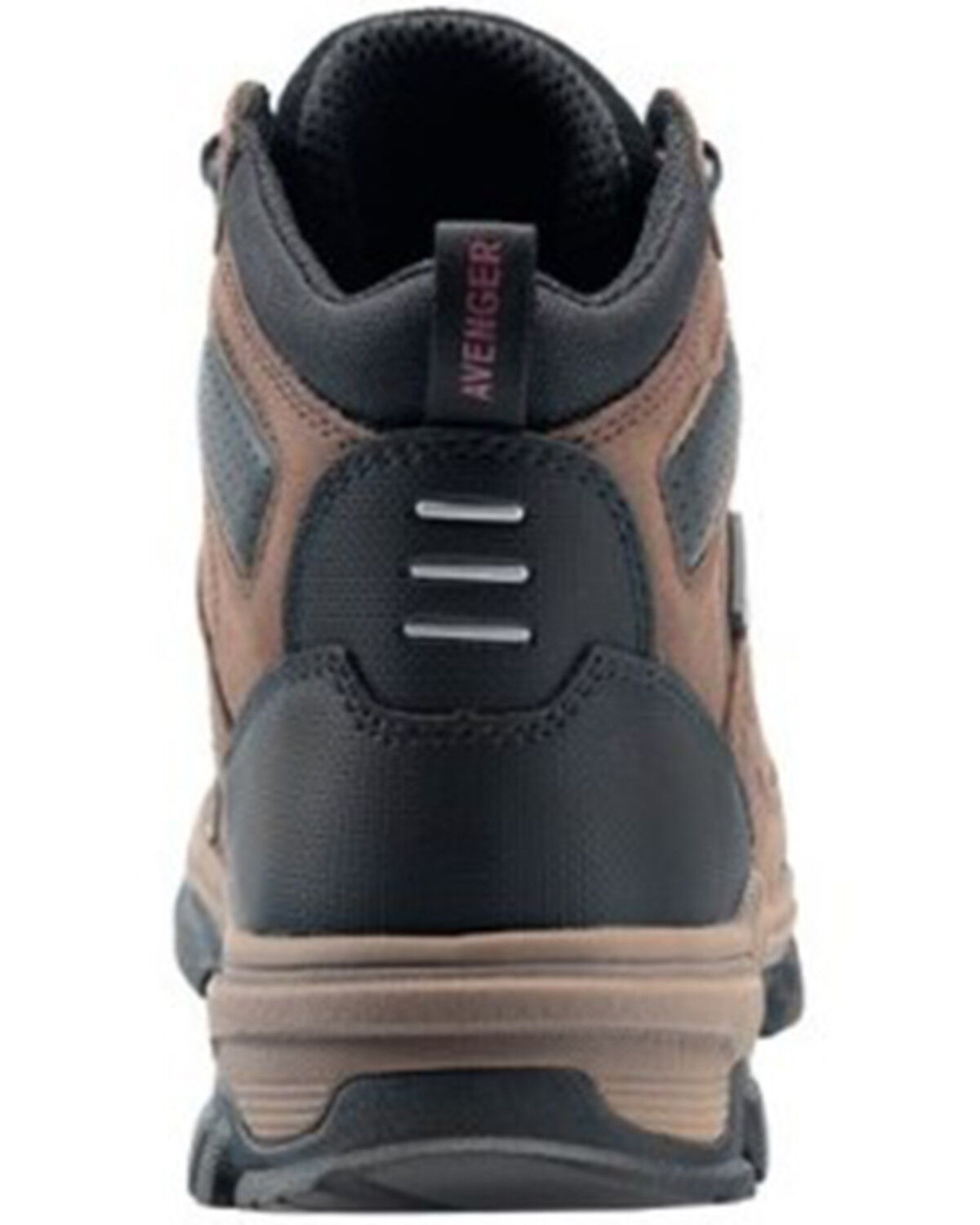 Image #5 - Avenger Men's Ripsaw Mid 6" Lace-Up Waterproof Work Boots - Alloy Toe, Brown, hi-res