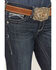 Image #2 - Ariat Women's Low Rise Rosy Whipstitch Bootcut Jeans, Blue, hi-res