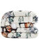 Image #3 - HiEnd Accents Ranch Life Western Toile Campfire Sherpa Throw, Black, hi-res