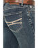 Image #4 - Hooey By Rock & Roll Denim Men's Medium Wash Pistol Straight Reflex Denim Jeans, Medium Wash, hi-res