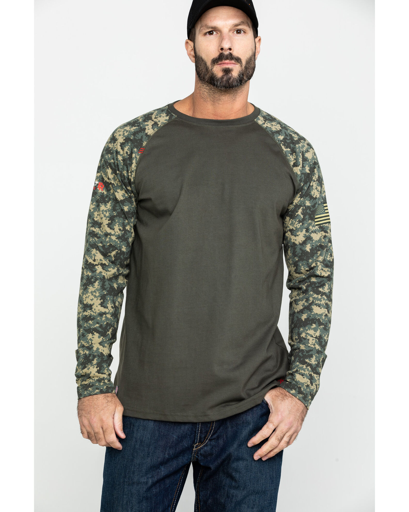 Ariat fr camo top shirt