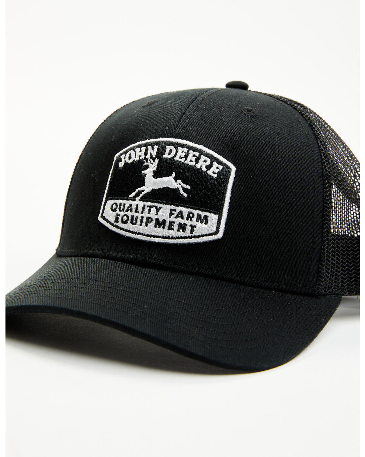 Image #2 - John Deere Men's Logo Ball Cap, Black, hi-res