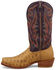 Image #3 - Twisted X Men's 13" Reserve Exotic Full-Quill Ostrich Western Boots - Square Toe, Honey, hi-res