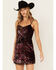 Image #1 - Idyllwind Women's Houston Cowl Neck Mini Dress, Fuchsia, hi-res
