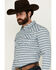 Image #2 - Gibson Men's Stevenson Floral Print Long Sleeve Snap Western Shirt, White, hi-res