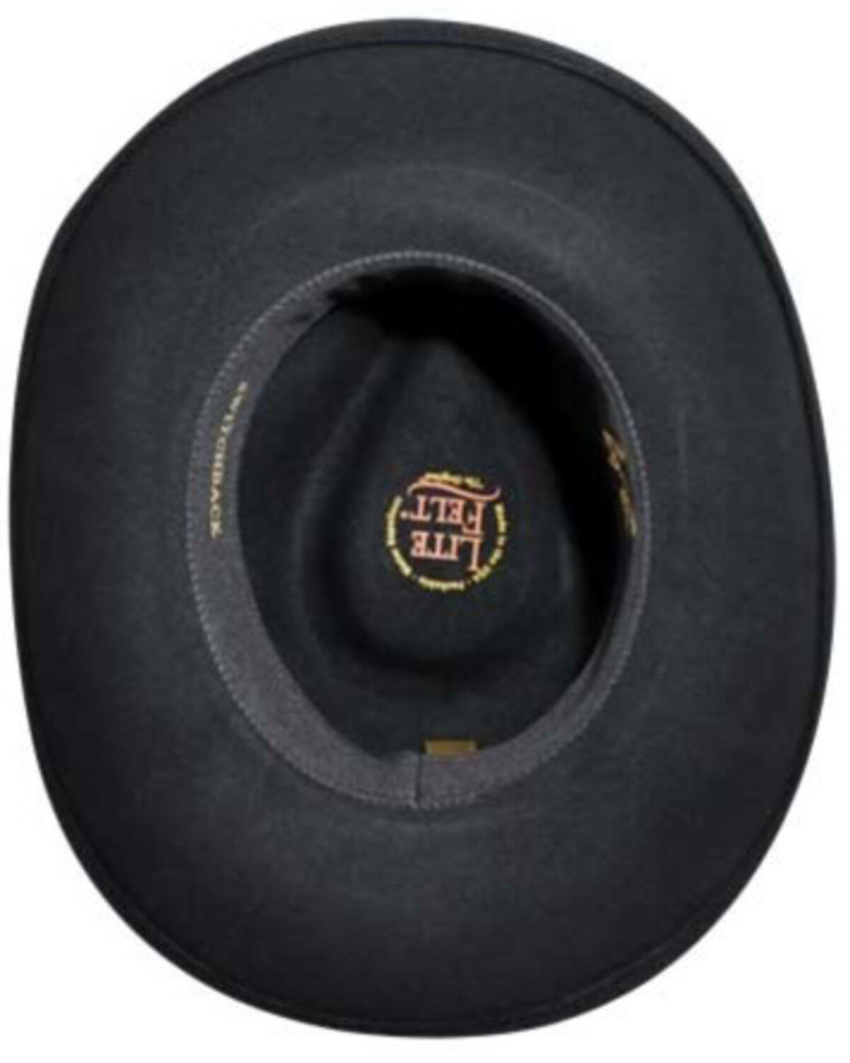 Image #4 - Wind River by Bailey Men's Switchback Felt Western Fashion Hat, Black, hi-res