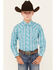 Image #1 - Rock & Roll Denim Boys' Southwestern Print Long Sleeve Pearl Snap Western Shirt, , hi-res