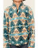 Image #3 - Rock & Roll Denim Boys' Southwestern Print Fleece Pullover, Cream, hi-res