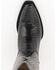 Image #5 - Ferrini Women's Lizard Western Boots - Snip Toe, Black, hi-res