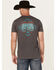 Image #1 - Cody James Men's Southwest Sunset Short Sleeve Graphic T-Shirt, Charcoal, hi-res