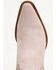 Image #6 - Dingo Women's Star Power Fringe Studded Western Boots - Snip Toe, Pink, hi-res