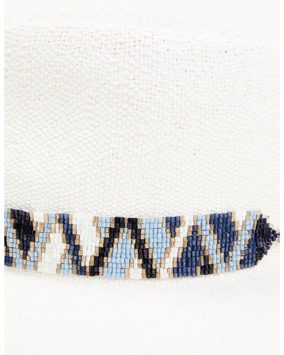 Image #2 - Nikki Beach Women's Andros Australian Straw Western Fashion Hat, White, hi-res