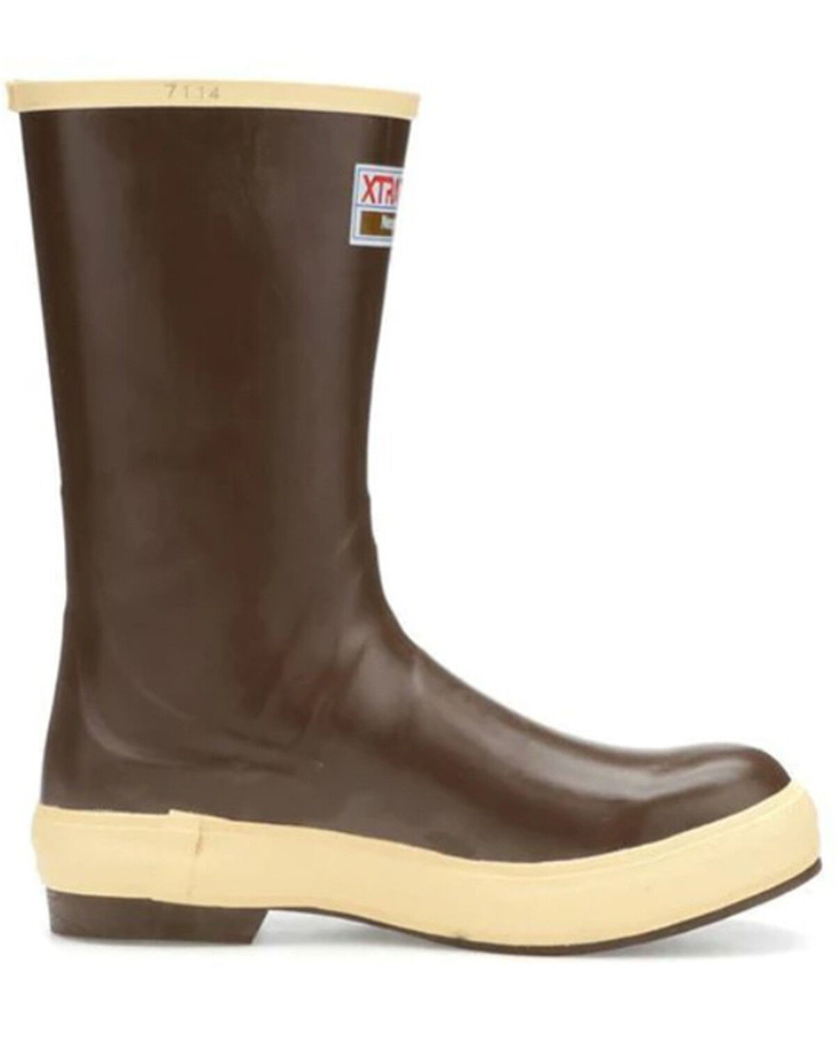 Image #2 - Xtratuf Men's 12" Legacy Boots - Round Toe, Brown, hi-res