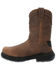 Image #3 - Georgia Men's Flxpoint Ultra Waterproof Wellington Pull On Work Boot - Composite Toe, Black/brown, hi-res
