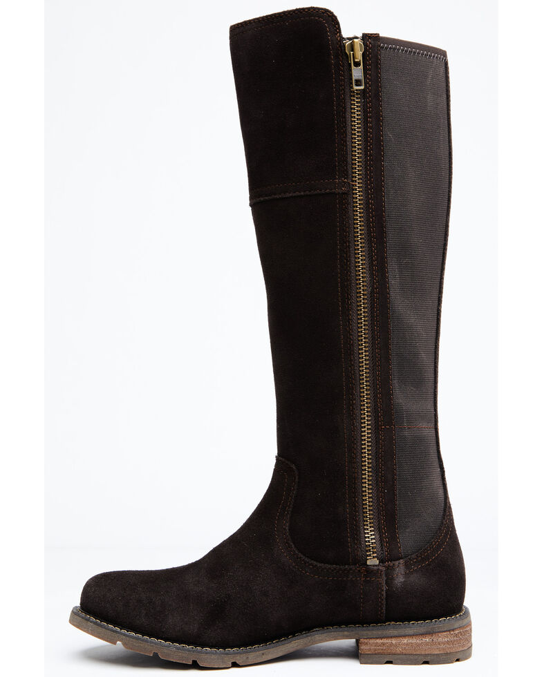 Ariat Women's Chocolate Sutton H20 Boots Round Toe Country Outfitter