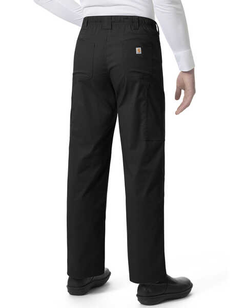 Image #2 - Carhartt Men's Straight Fit Multi Utility Cargo Pants, Black, hi-res