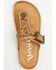 Image #6 - Very G Women's Texas Embossed Sandals, Tan, hi-res