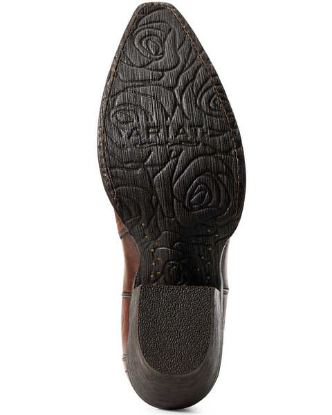 Image #4 - Ariat Women's Platinum Rich Cognac Western Boots - Snip Toe, , hi-res