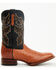 Image #2 - Cody James Men's Exotic Ostrich Western Boots - Broad Square Toe, Cognac, hi-res