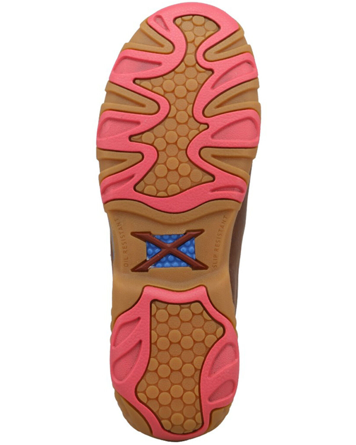 Image #7 - Twisted X Women's Tough Enough to Wear Pink Chukka Driving Mocs, Brown, hi-res