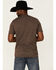 Image #4 - Cowboy Hardware Men's Barbed Skull Graphic T-Shirt , Brown, hi-res