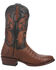 Image #2 - Dan Post Men's Socrates Caiman Exotic Western Boots - Medium Toe, Medium Brown, hi-res