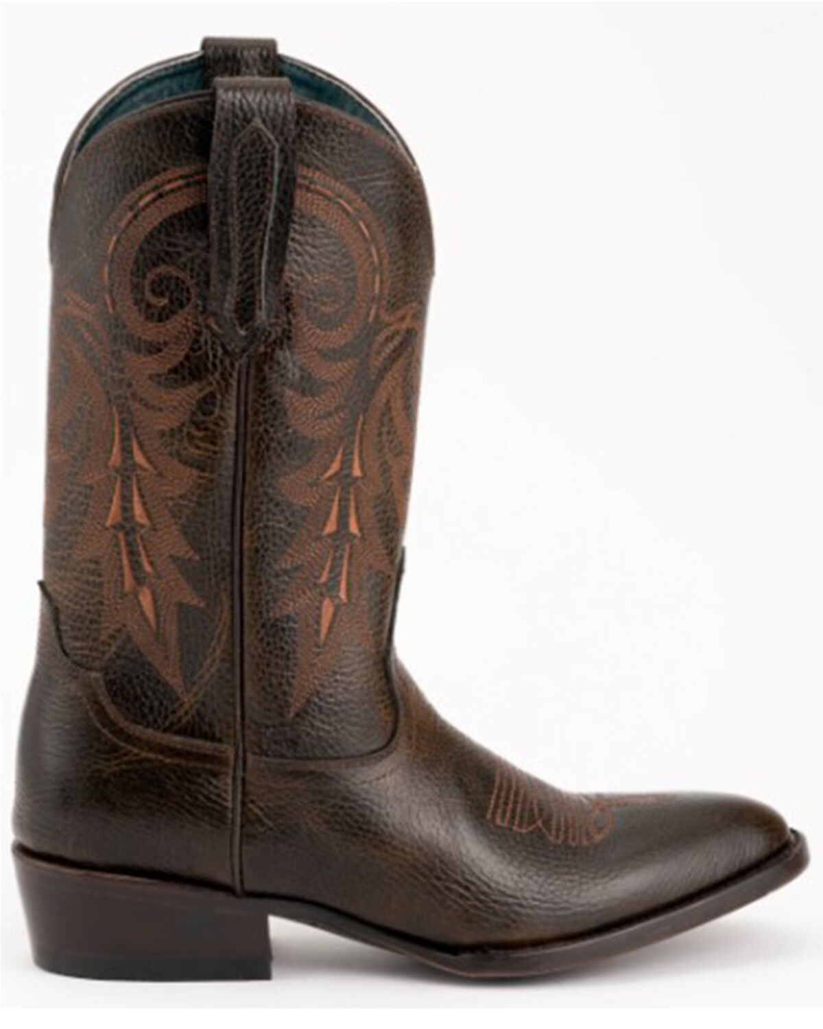 Image #2 - Ferrini Men's Remington Western Boots - Round Toe, Chocolate, hi-res