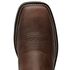 Image #6 - Justin Men's Stampede Driller Brown Work Boots - Steel Toe, Waxed Brn, hi-res