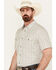 Image #2 - Cody James Men's Maya Striped Short Sleeve Western Snap Shirt, , hi-res