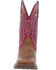 Image #4 - Rocky Women's Legacy 32 Western Boots - Square Toe , Brown/pink, hi-res