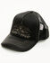 Image #1 - Shyanne Women's Boot Stitch Ball Cap, Black, hi-res