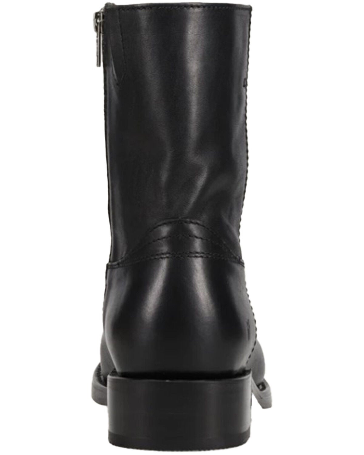 Image #6 - Frye Men's Campus Inside Zip Ankle Boots - Round Toe, Black, hi-res