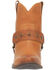 Image #5 - Dingo Women's Silverada Western Booties - Round Toe, Camel, hi-res