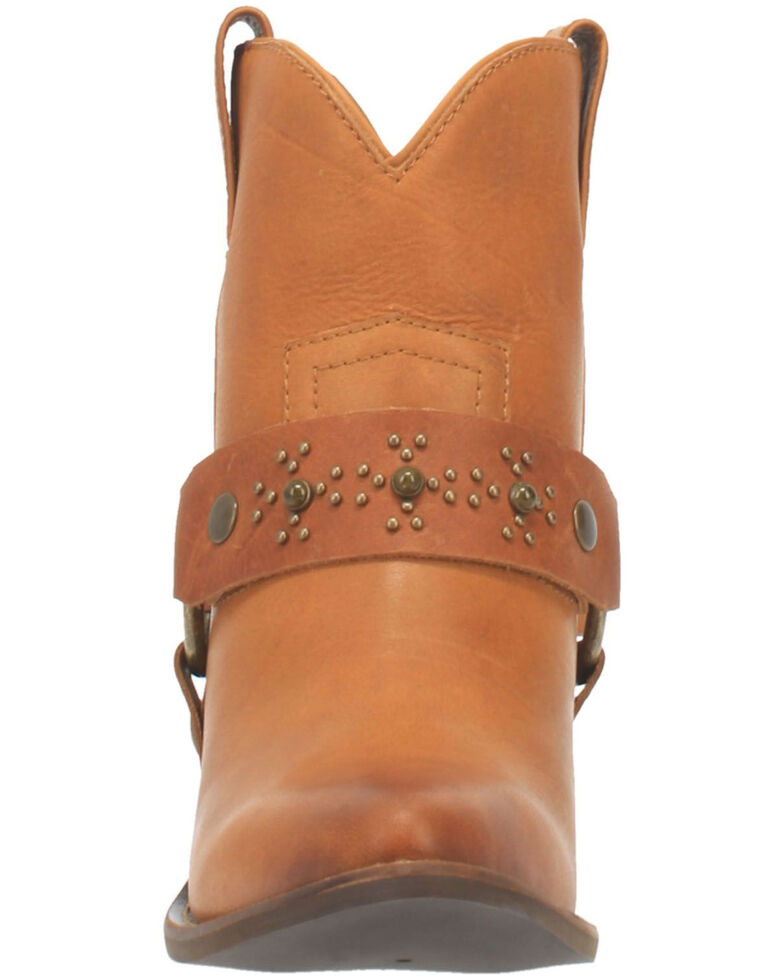Dingo Women's Silverada Western Booties - Medium Toe, Camel, hi-res