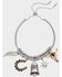 Image #1 - Lainey Wilson X Harley Davidson Women's Charm Bracelet, Silver, hi-res