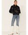 Image #4 - Wrangler Women's Star Struck Sherpa Jacket, Black, hi-res