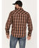 Image #4 - Resistol Men's Hayden Plaid Print Long Sleeve Button Down Western Shirt, Multi, hi-res