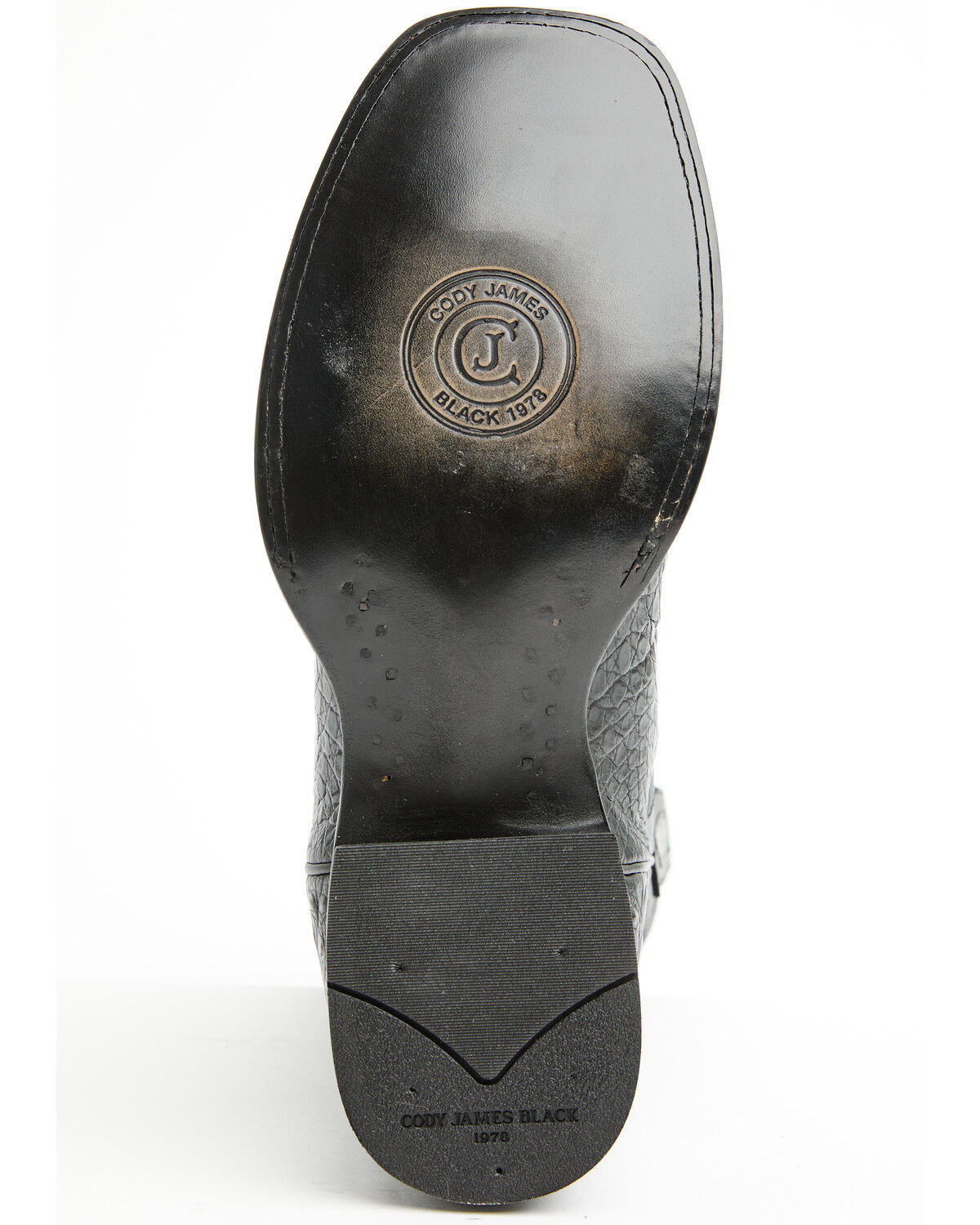 Image #7 - Cody James Black 1978® Men's The Hayward Exotic Caiman Belly Western Boots - Broad Square Toe, Black, hi-res