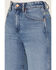 Image #2 - Wrangler Women's Medium Wash High Rise Relaxed Mom Jeans, Blue, hi-res